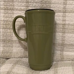 Longaberger Olive Travel Mug